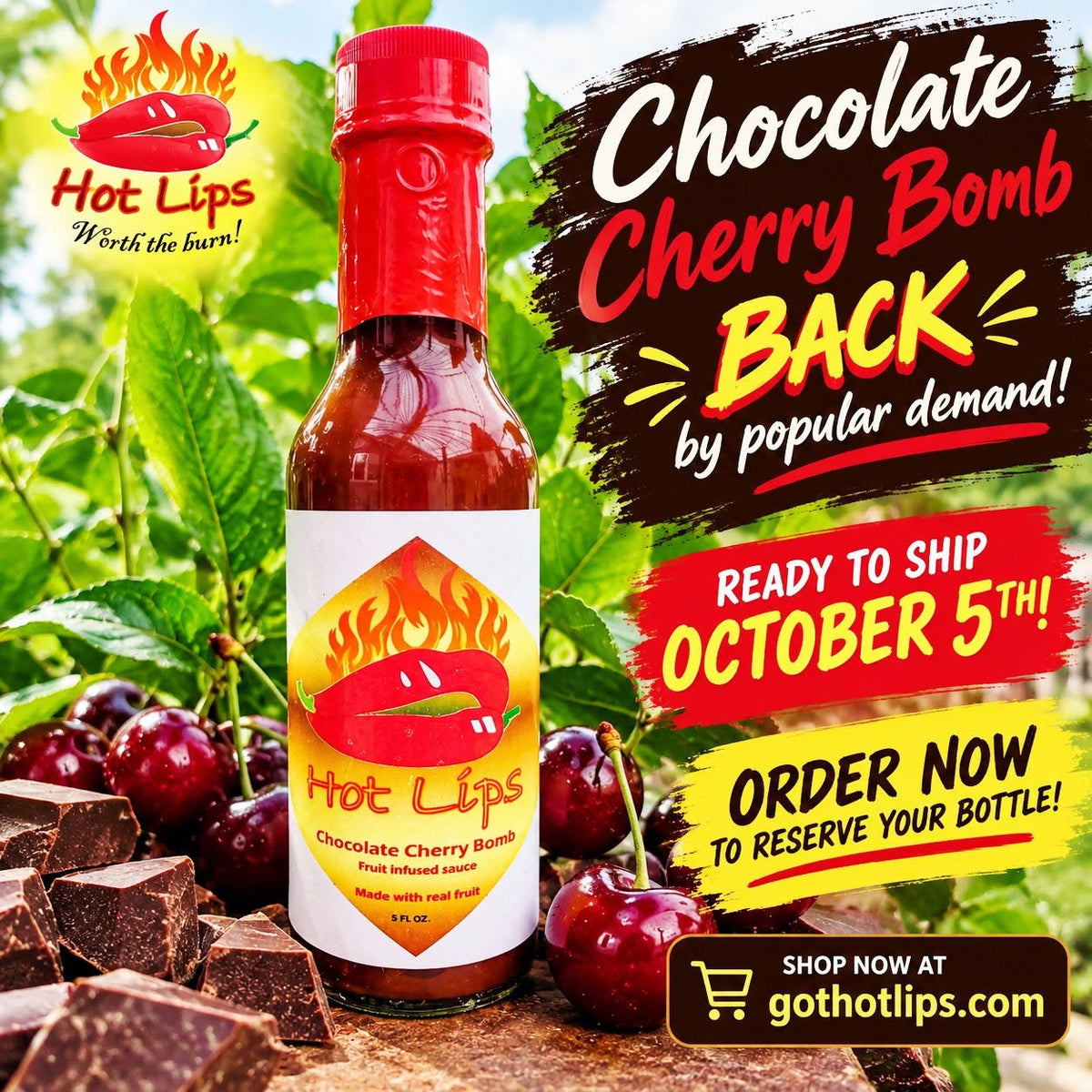 Chocolate Cherry Bomb